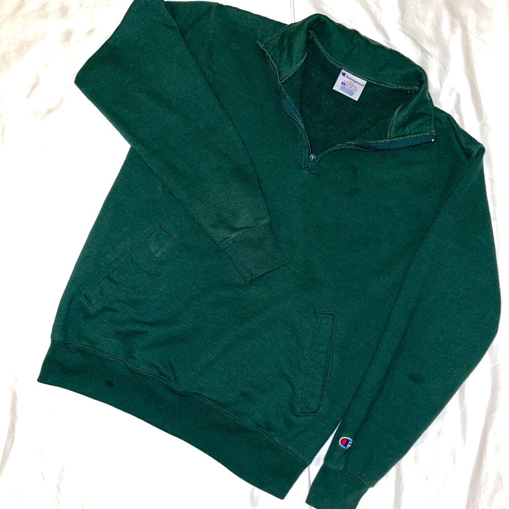 Champion Quarter Zip Sweater